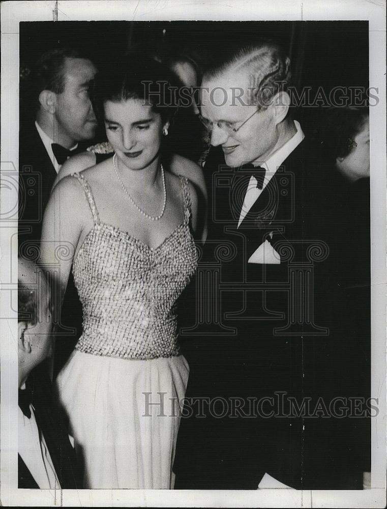 1937 Press Photo Muriel Bache Richards Weds Warren Pershing, John J Pershing - Historic Images