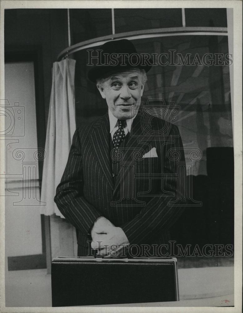 1979 Press Photo George Rose American Actor What The Butler Saw Broadway Play - Historic Images