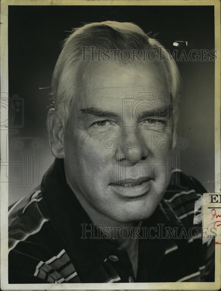 1972 Press Photo Actor Lee Marvin to appear on NBC&#39;s &quot;The Flip Wilson Show&quot; - Historic Images