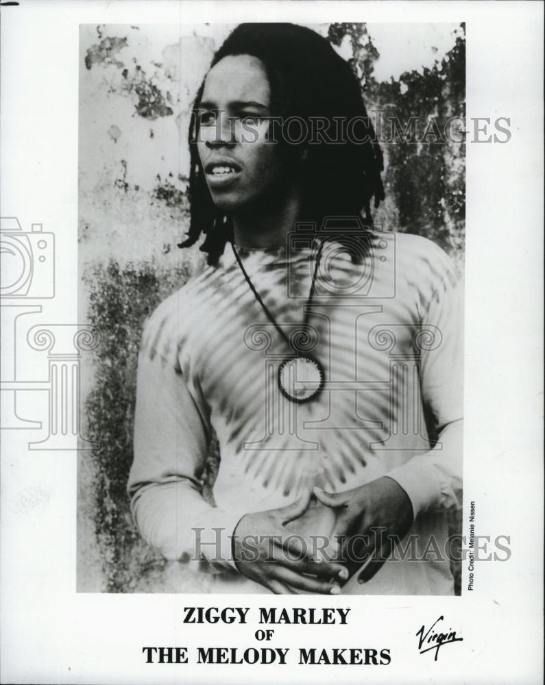 1991 Press Photo Ziggy Marley of the Melody Makers Musicians - RSL79025 - Historic Images