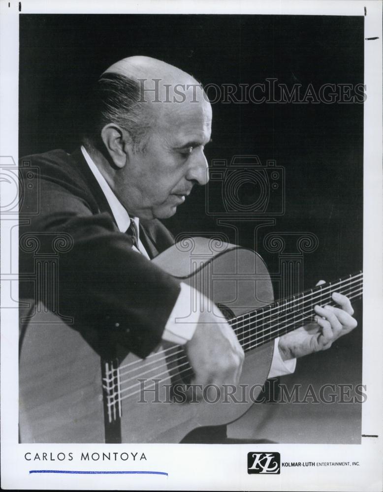 1979 Press Photo Guitarist Carlos Montoya - RSL63901 - Historic Images