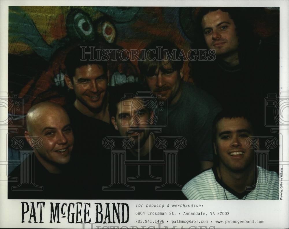 Press Photo Pat McGee Band foor bookings to perform - RSL88409 - Historic Images