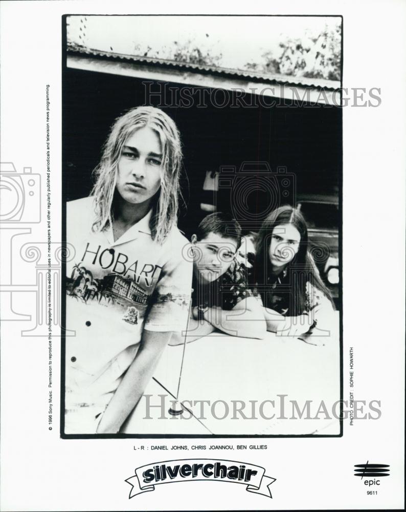 Press Photo Silverchair Australian rock band - RSL03621 - Historic Images