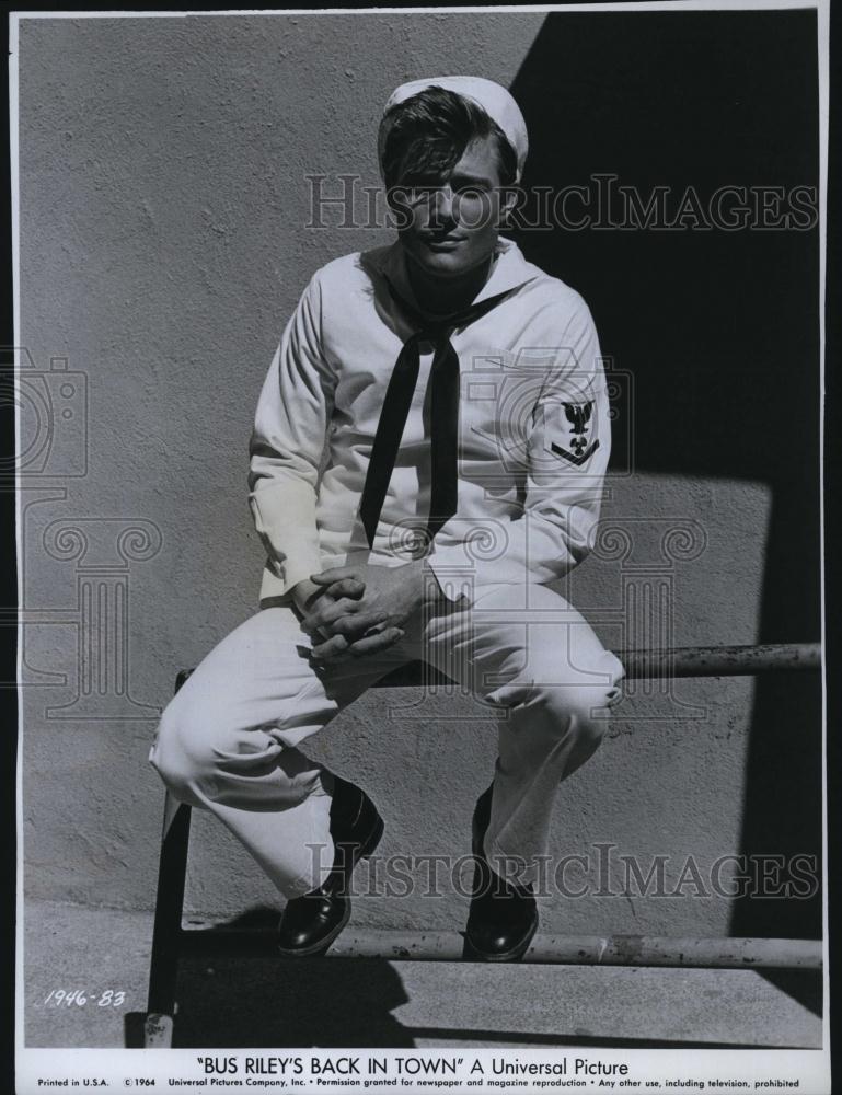 1965 Press Photo Michael Parks &amp; Ann Margaret in &quot;Bus Riley&#39;s Back In Town&quot; - Historic Images