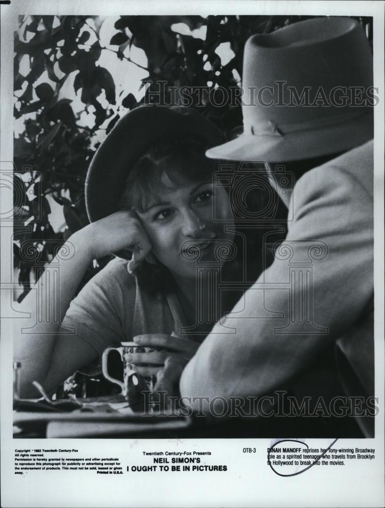 1982 Press Photo Dinah Manoff I Ought to Be in Pictures - RSL46813 - Historic Images