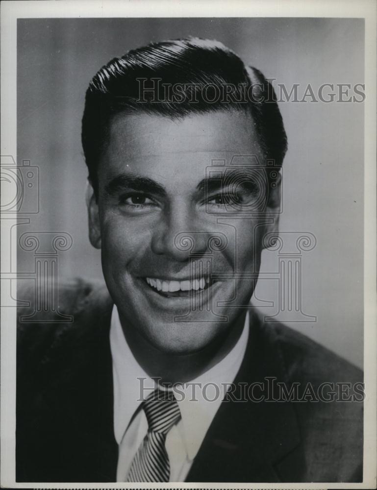 1961 Press Photo Emcee Bert Parks , "Yours For A Song" - RSL78585 - Historic Images