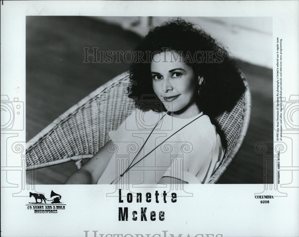 1993 Press Photo  Lonette McKee on Columbia music - RSL06915 - Historic Images