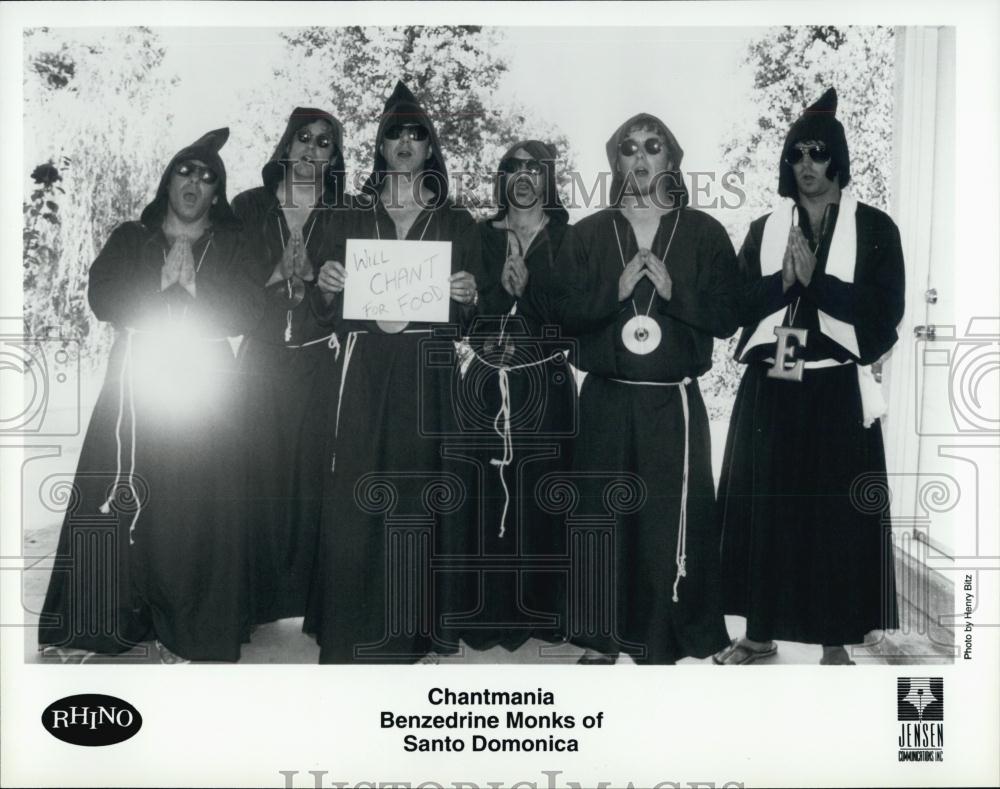 Press Photo Chantmania Benzedrine Monks of Santo Domonica - RSL00319 - Historic Images