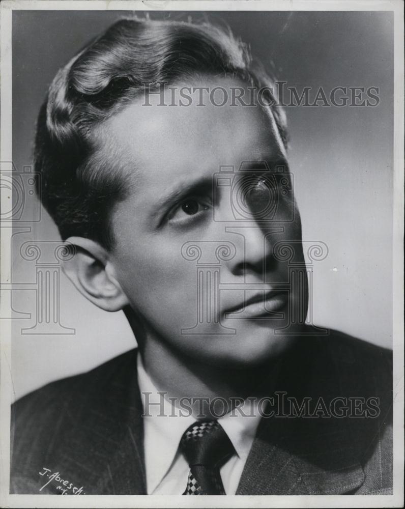 1962 Press Photo United Presbyterian Church Music Minister Rand Smith Portrait - Historic Images