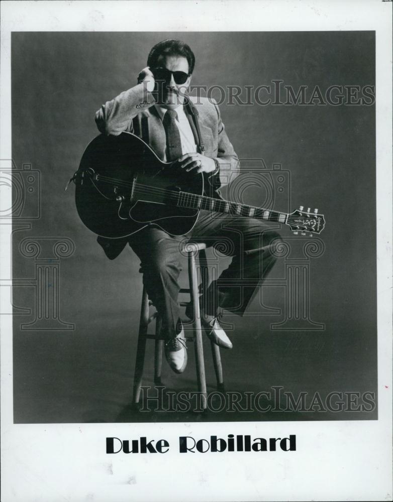 1992 Press Photo Musician Duke Robillard - RSL02293 - Historic Images