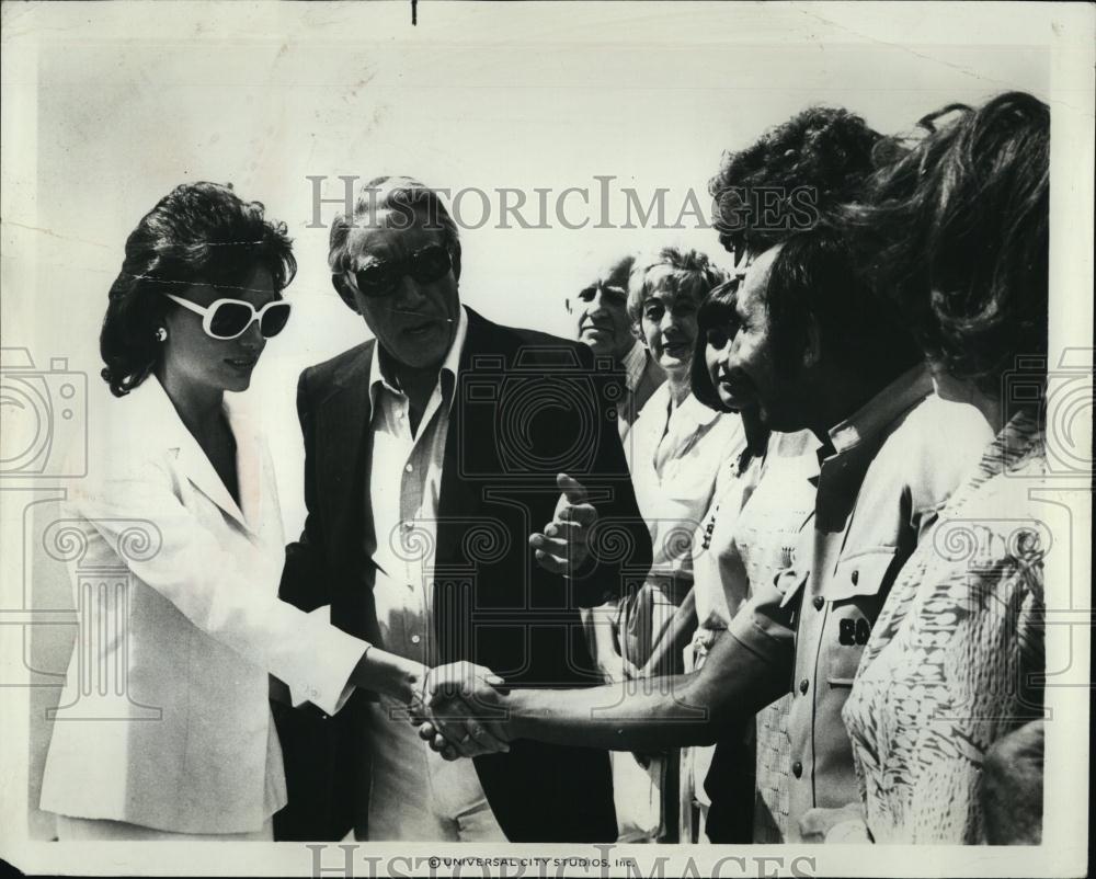 1978 Press Photo Anthony Quinn Actor The Greek Tycoon - RSL40143 - Historic Images