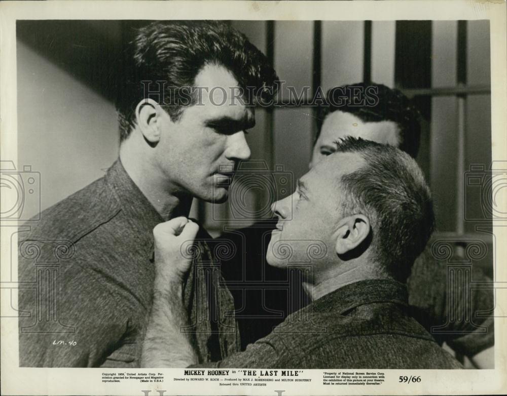 1959 Press Photo Actor Clifford Davis in "The Last Mile" - RSL04593 - Historic Images