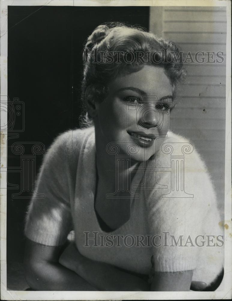 1958 Press Photo Betsy Palmer - RSL46533 - Historic Images