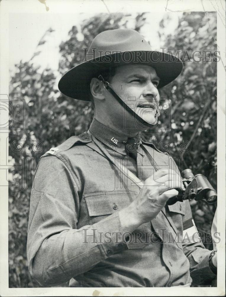 1942 Press Photo Senator Major Henry Cabot Lodge Libyan Desert - RSL01635 - Historic Images