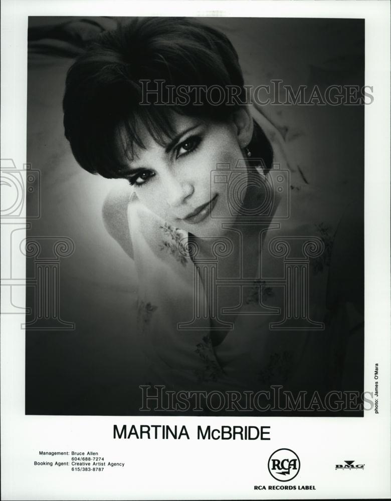 Press Photo Singer Country Music Martina McBride - RSL46785 - Historic Images