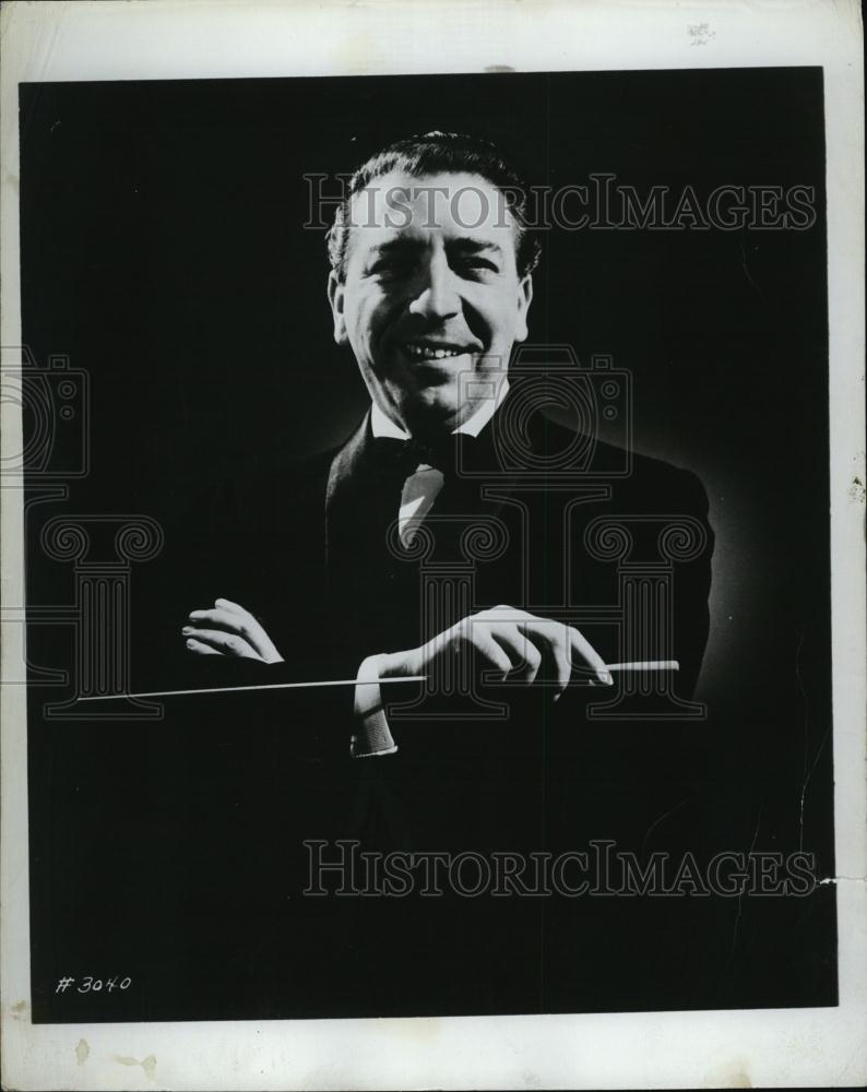 Press Photo Mantovani and Orchestra appearance Symphony Hall - RSL40897 - Historic Images