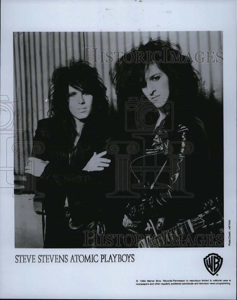 1989 Press Photo Steve Stevens Atomic Playboys - RSL80691 - Historic Images