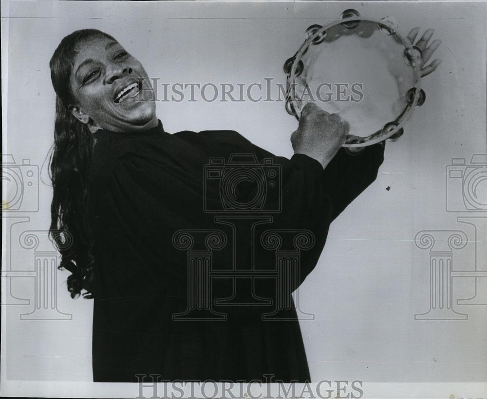 Press Photo Frances Steadman of Stars of faith "Black Nativity" - RSL90883 - Historic Images