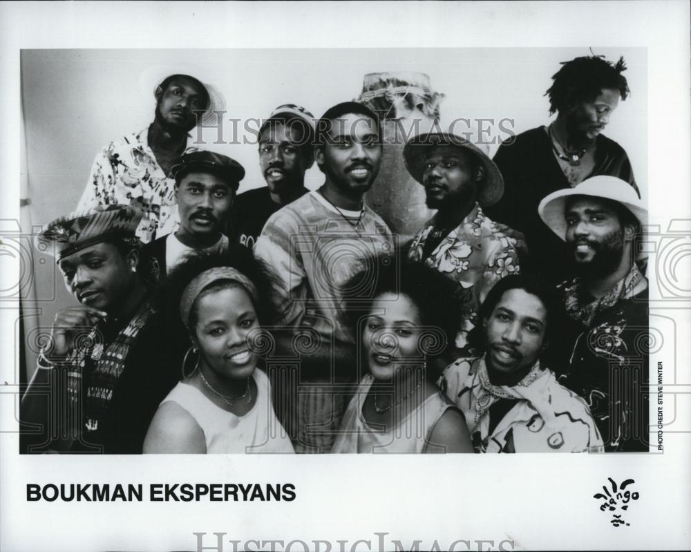 Press Photo Recording Artists Musicians Entertainers Boukman Eksperyans - Historic Images