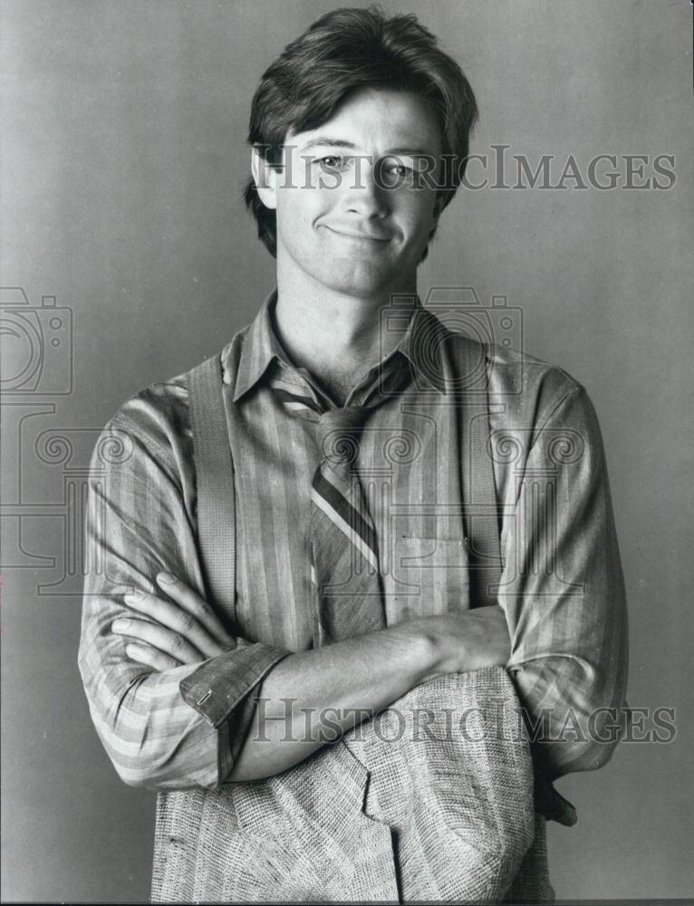 1986 Press Photo Actor James Read Best Known For North and South Miniseries - Historic Images