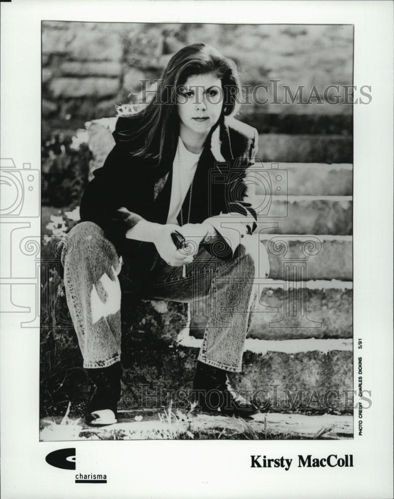 1991 Press Photo Kirsty MacColl - RSL45449 - Historic Images