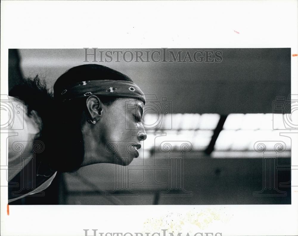 1983 Press Photo Shirlean Johnson Central Avenue YMCA Fitness Director St - Historic Images