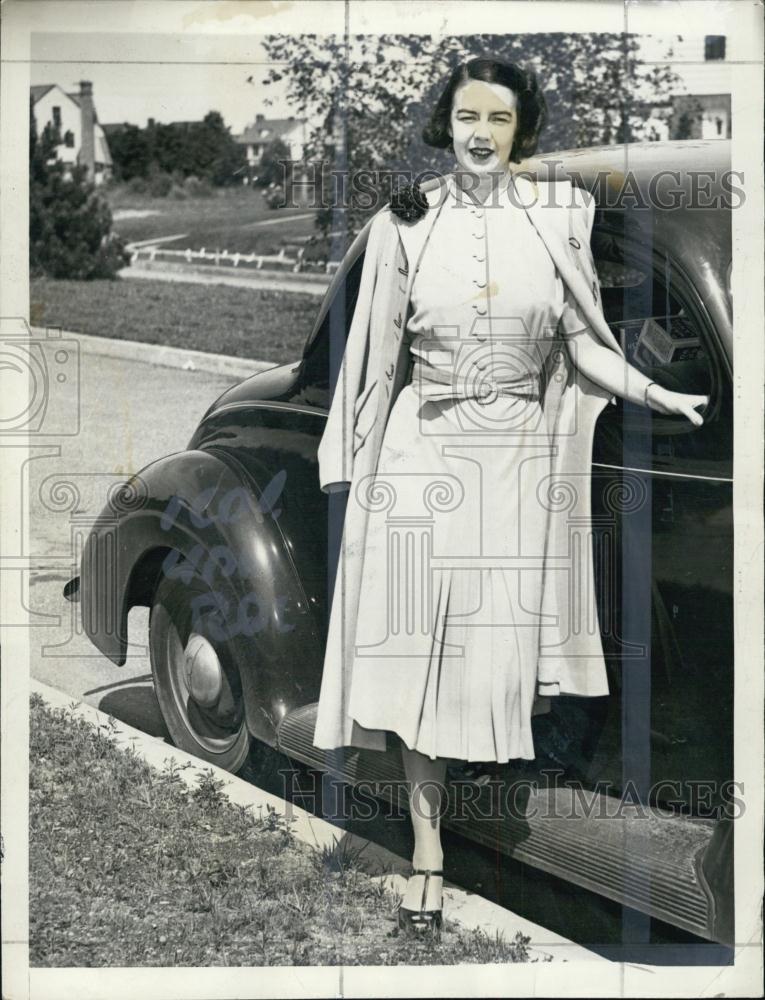 1938 Press Photo Senta de Wanger, government witness - RSL03287 - Historic Images