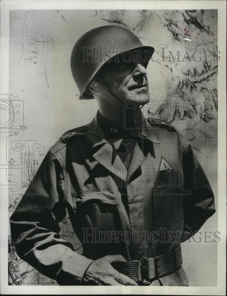 1941 Press Photo Maj Gen Carter Bruce Magruder in Kentucky - RSL83593 - Historic Images