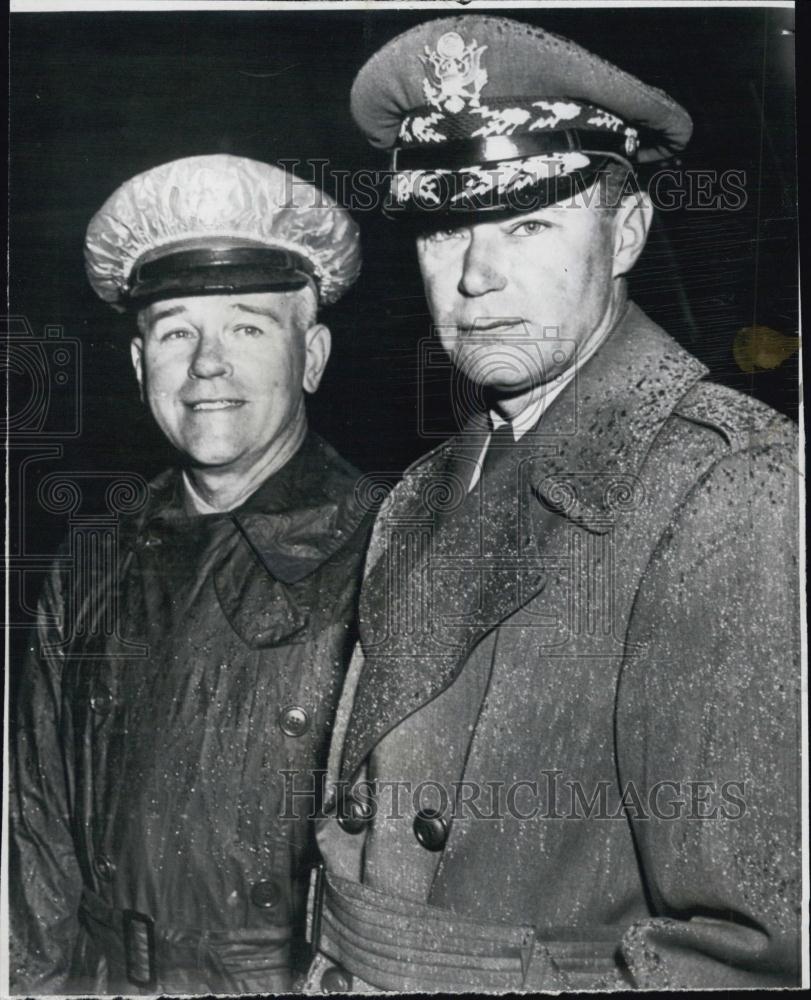 1950 Press Photo General J Lawton Collins US Army & Gen HS Vanderberg - Historic Images
