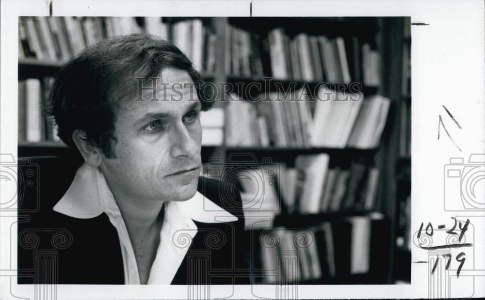 1978 Press Photo James Worfsky, Professor of Law in University of Miami - Historic Images