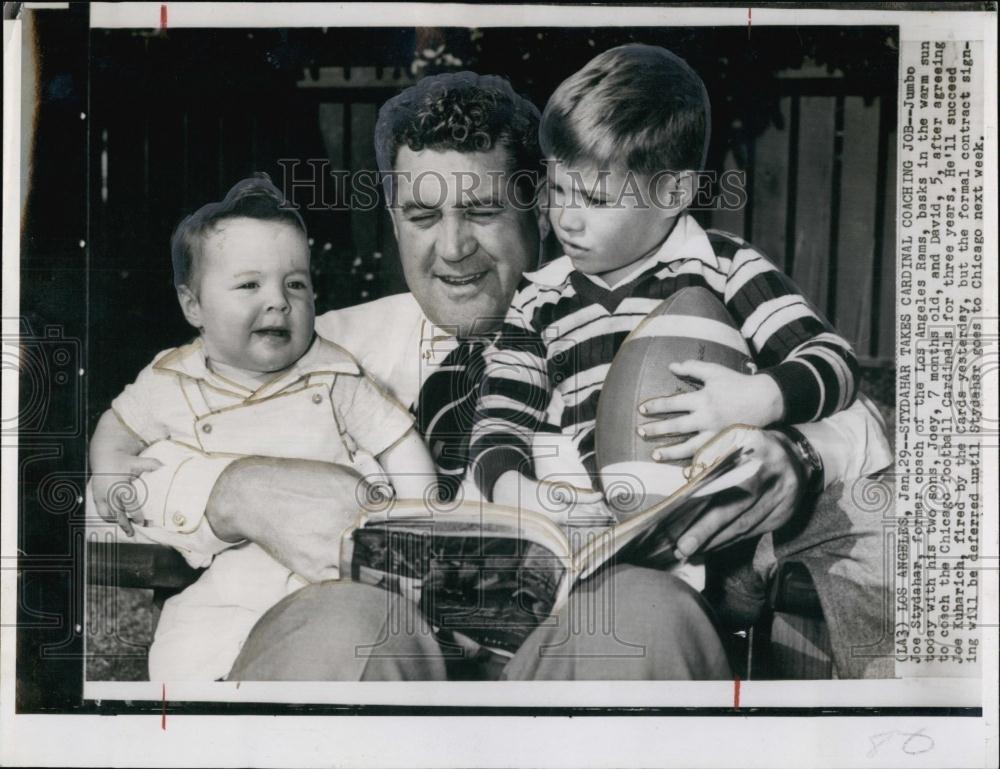 Press Photo Joe Stydahar Accepts Cardinals Coaching Job - RSL66601 - Historic Images