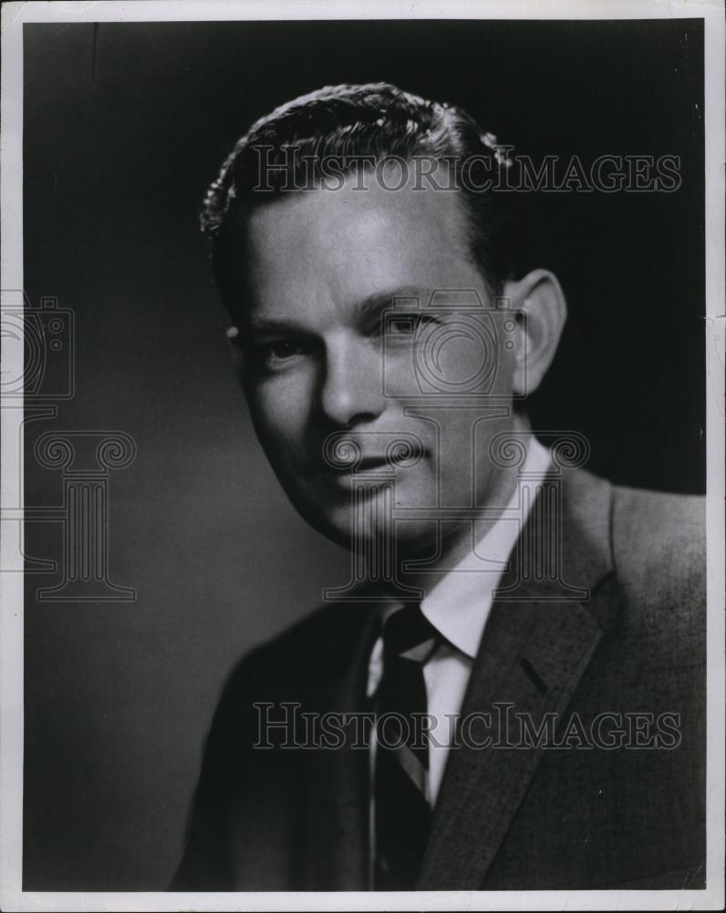 Press Photo NBC News Correspondent David Brinkley - RSL79907 - Historic Images