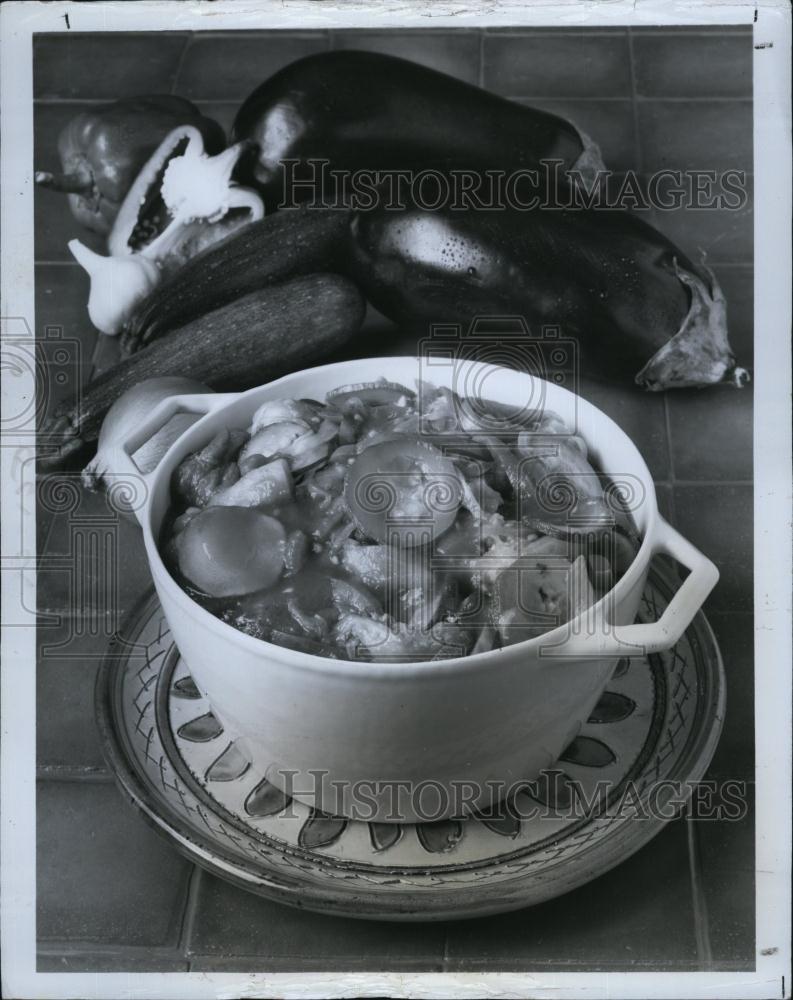 1977 Press Photo Ratatouille is low in calories - RSL94211 - Historic Images