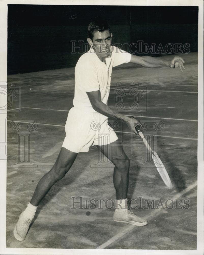 Press Photo Tennis Player Frank Montana University of Florida - RSL63775 - Historic Images