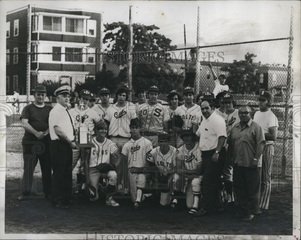 1971 Press Photo Somerville Senior Babe Ruth league champions - RSL86617 - Historic Images