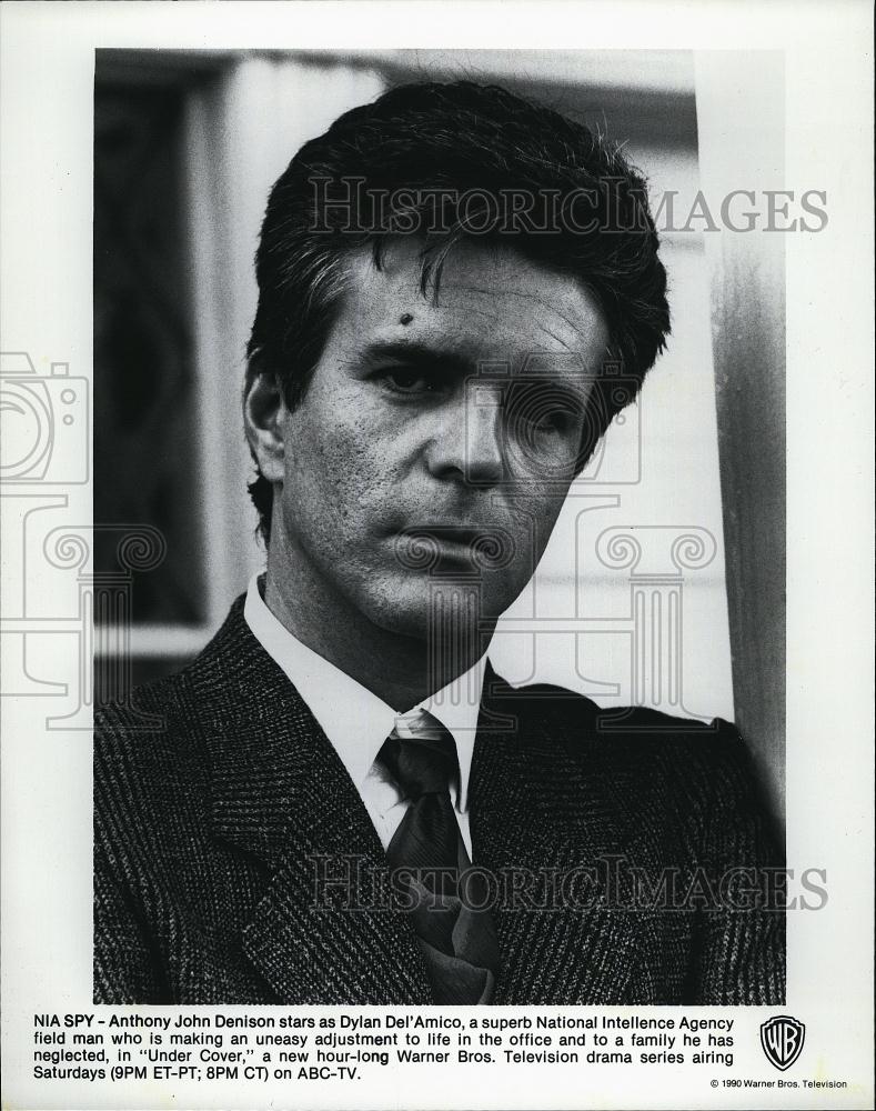Press Photo Anthony John Denison, played as Dylan Del&#39;Amico in &quot;Under Cover&quot; - Historic Images