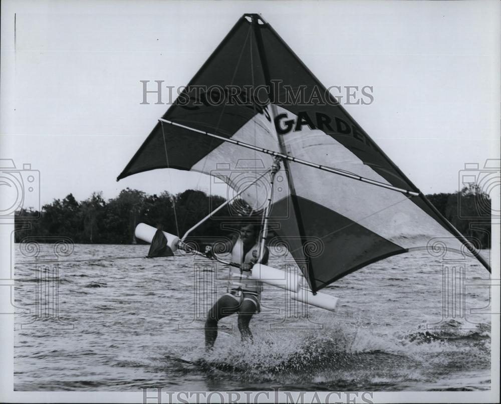 1972 Press Photo Richard Johnson Water Skier - RSL99371 - Historic Images