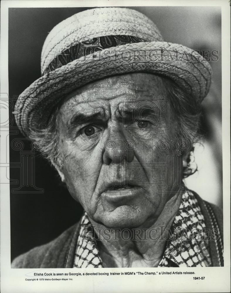 1979 Press Photo Elisha Cook as "Georgie" in a scene from MGM's "The Champ" - Historic Images
