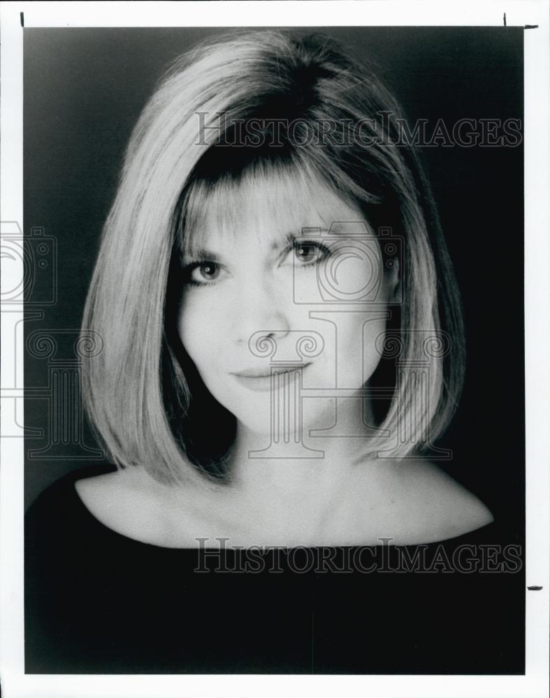 Press Photo Markie Post American actress, best known for her roles as bail bonds - Historic Images