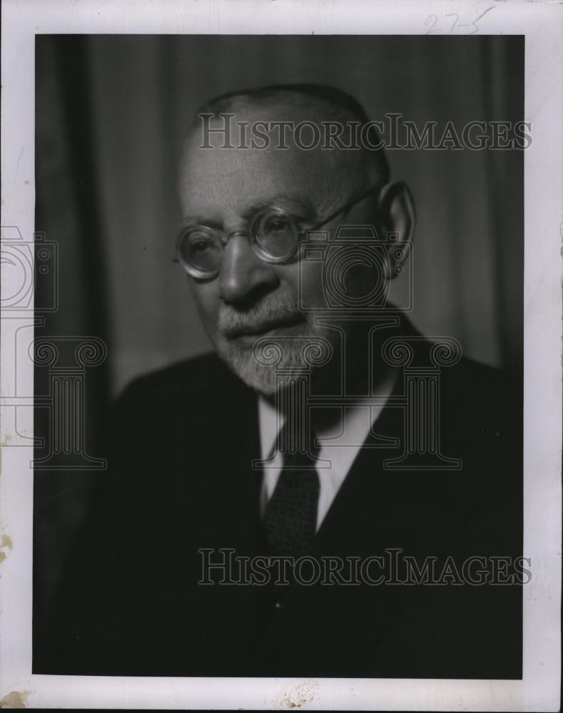 1951 Press Photo Rabbi Judah L Maiman Israel Minister of Religion - RSL83699 - Historic Images