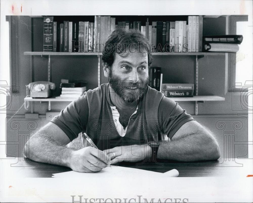 1984 Press Photo Dr Robert Weisburg Oceanographer University of South Florida - Historic Images