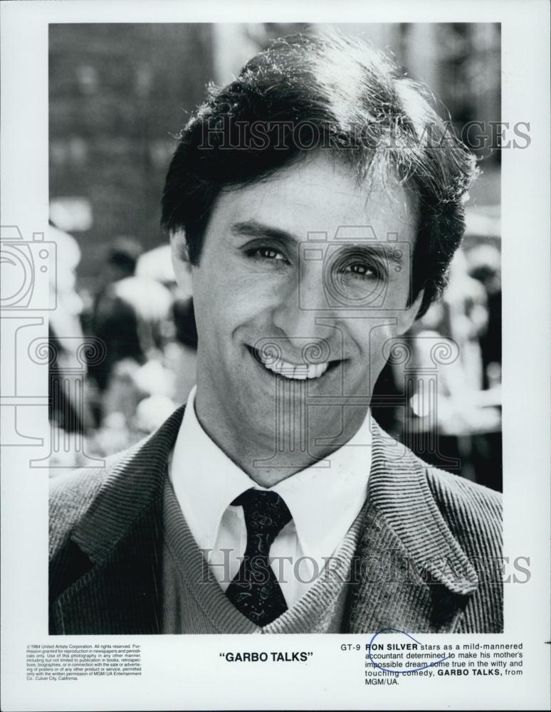 Press Photo Ron Silver stars in "Garbo Talks" - RSL03611 - Historic Images