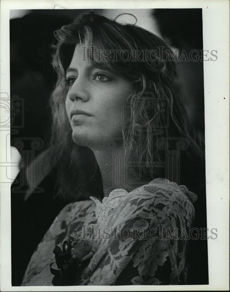 Press Photo Cosima Von Bulow Daughter of Claus Von Bulow Prof Harvard Law - Historic Images