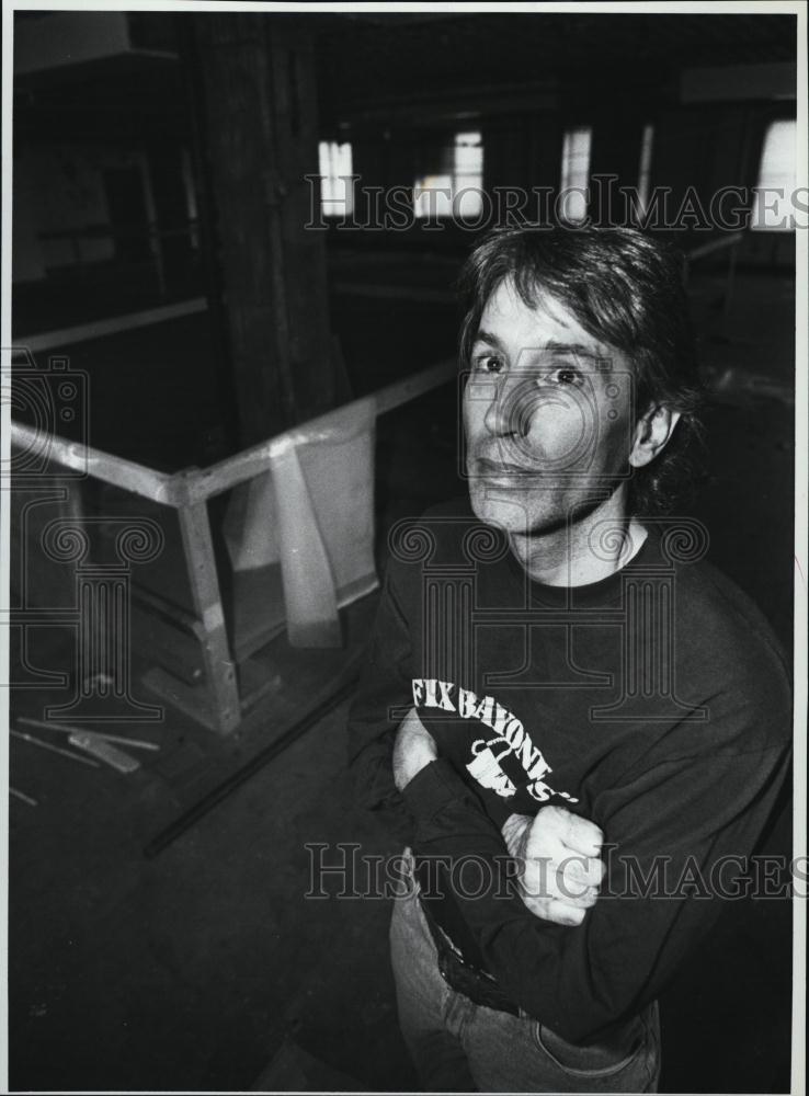 1995 Press Photo Ken Smith New England homeless Vet - RSL43073 - Historic Images