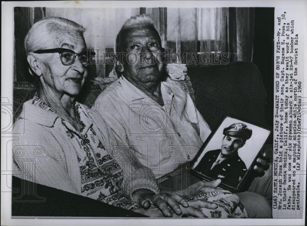 1960 Press Photo Heiress Mrs Silvia Gould Portner &amp; husband she shot - RSL86431 - Historic Images