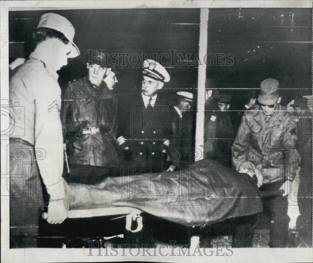 1953 Press Photo Rear Adm John Daniel, Maj Gen Thomas Herren - RSL06343 - Historic Images