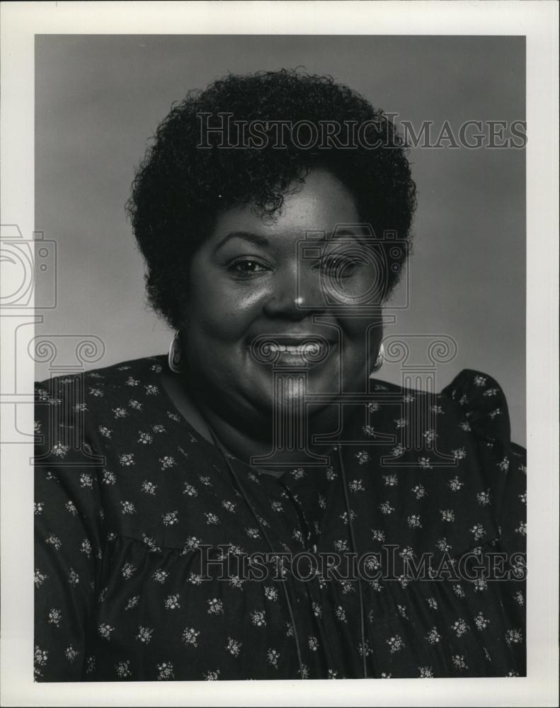 1984 Press Photo Jackie Torrence, Story Lady, WNEV TV - RSL83765 - Historic Images