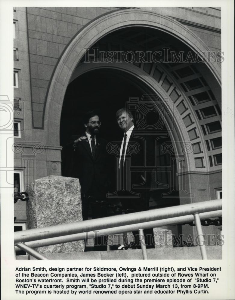 Press Photo Adrian Smith Design Parter Skidmore, Owings &amp; Merrill James Becker - Historic Images