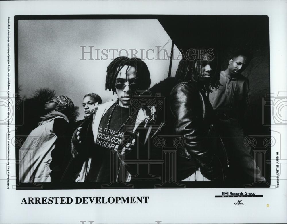 1993 Press Photo Arrested Development Musical Group - RSL07393 - Historic Images