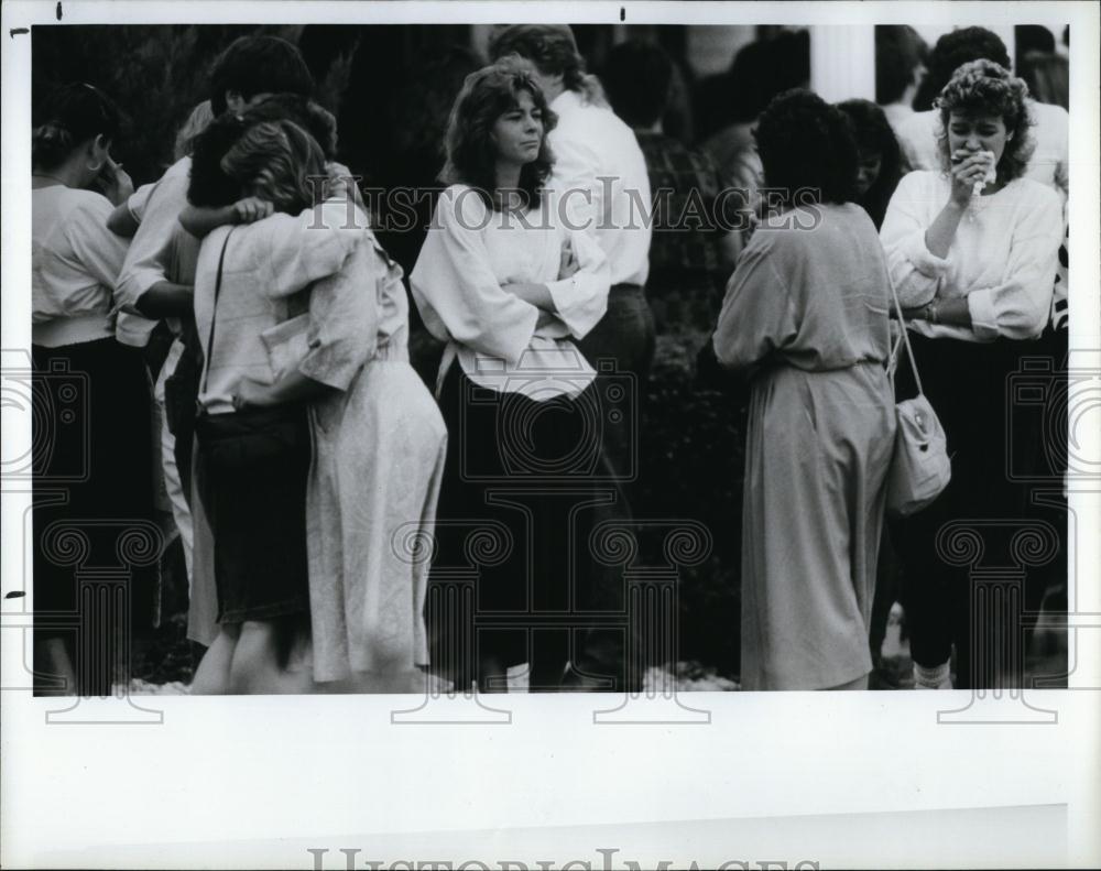 1988 Press Photo Channing Pagano Tarpon High School killed in head on - Historic Images